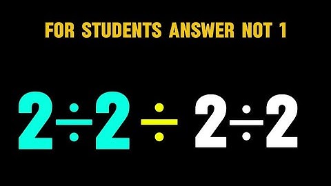 Misschien kan 1 op de 10 mensen dit rekenprobleem oplossen!