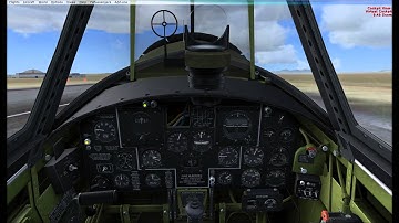 The P-47 Razorback from A2A Simulations With Accusim