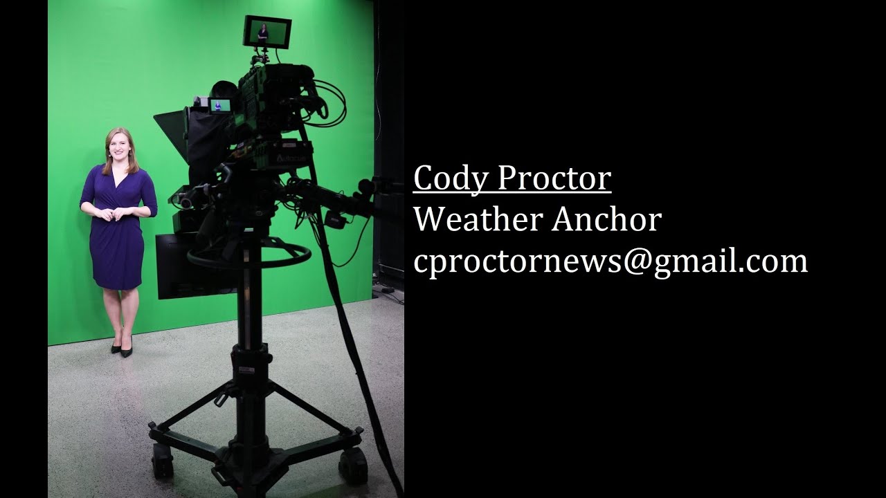 Cody Proctor Weather Anchor Reel YouTube