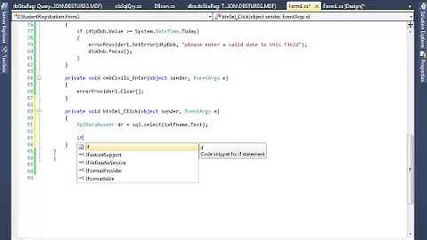 C# Tutorials Part 5 SQL Select query BY Ranga Illandara