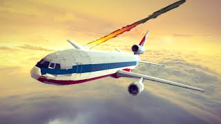 Real Airplane Disasters and Emergency Landings #10 | Besiege