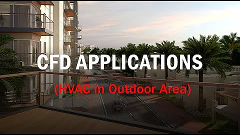Optimizing HVAC System for outdoor area by Using CFD Analysis