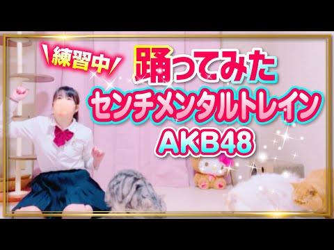 【センチメンタルトレイン】AKB48 踊ってみた練習中【もも】