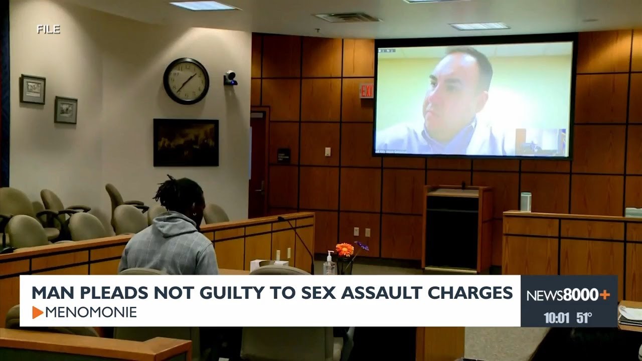 Man pleads not guilty to sex assault charges - YouTube