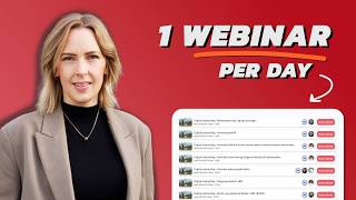 They Run 1 Webinar per Day (How Everyone Became a Host)