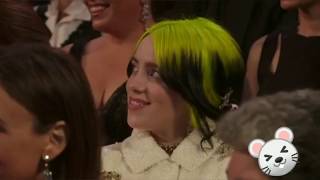 Billie Eilish's reaction to Kristen Wiig \& Maya Rudolph at the 2020 Academy Awards