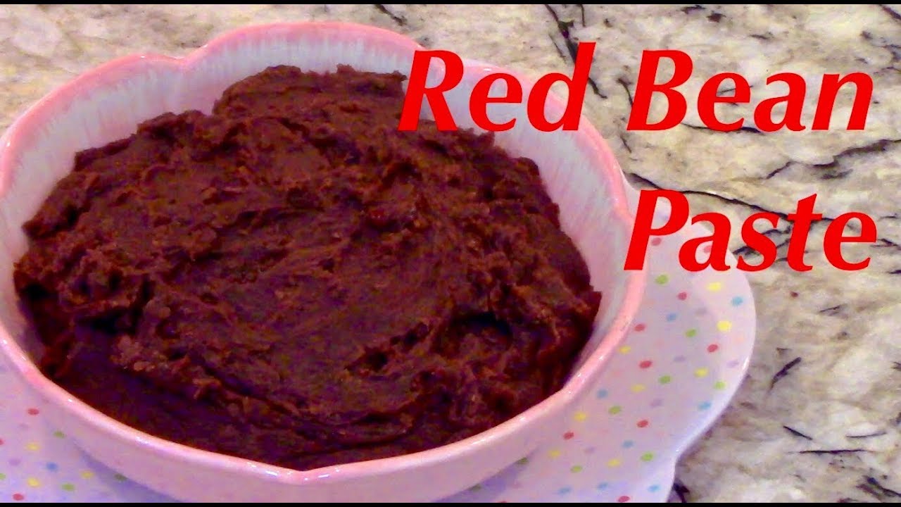 How to Make Sweet Red Bean Paste - YouTube