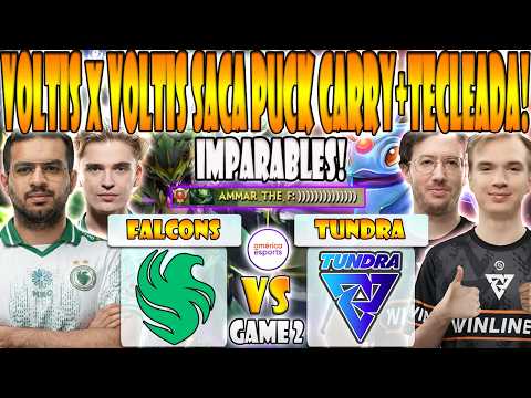 FALCONS vs TUNDRA BO2[GAME 2] ATF, MALR1NE, SKITER VS PURE, BZM, 33-DREAMLEAGUE SEASON 28