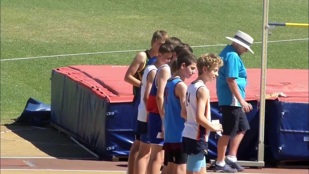 2013 PSSA State 12 boys high jump YouTube