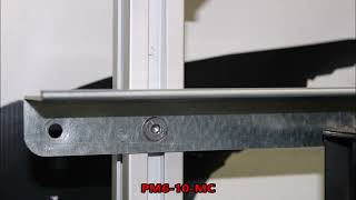 Lean Manufacturing - 4Lean - Angle bracket with countersunk screw