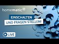 Homematic IP Live | Smart Home Q&amp;A mit Holger &amp; Pascal