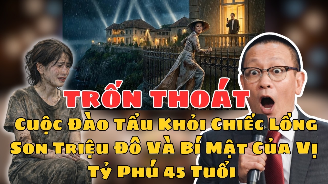 TÂM SỰ CÙNG VĂN SÂM : Cuộc Đào Tẩu Khỏi Chiếc Lồng Son Triệu Đô Và Bí Mật Của Vị Tỷ Phú 45 Tuổi