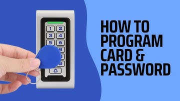 S601 STAND-ALONE ACCESS CONTROL RFID / MIFRE CARD-SUPPORTED DEVICE WITH PASSWORD AND CARD SYSTEM