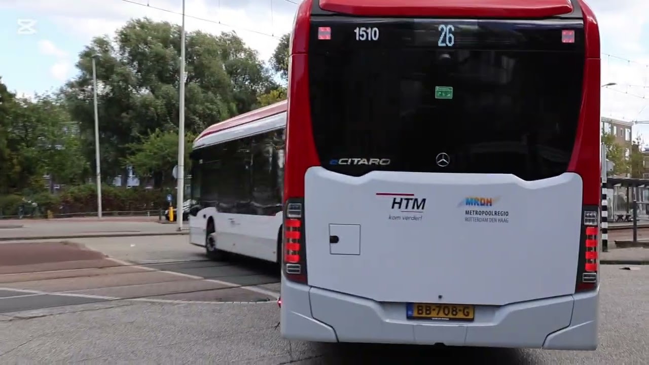 Elektrische bussen op station Leyenburg! - ov spotten 