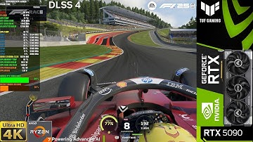 RTX 5090 - F1 25 Path Tracing, Ultra High Settings, DLSS4 4K