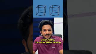 🙈These cubes aren't moving😨 The Reverse Phi Illusion