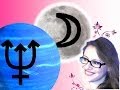 Neptune Aspect Moon in Astrology