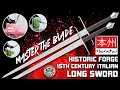Budk honshu historic forge 15th century italian longsword