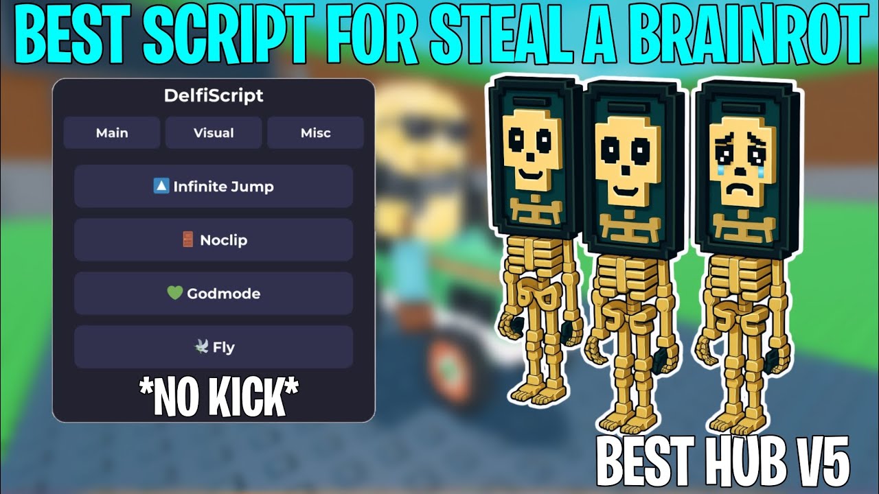 [🚀FLY] Steal a Brainrot Best Script | INSTANT STEAL FLY TELEPORT ...