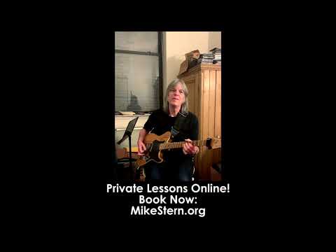 Mike Stern: Online Guitar Lessons Promo for Feb. 2021
