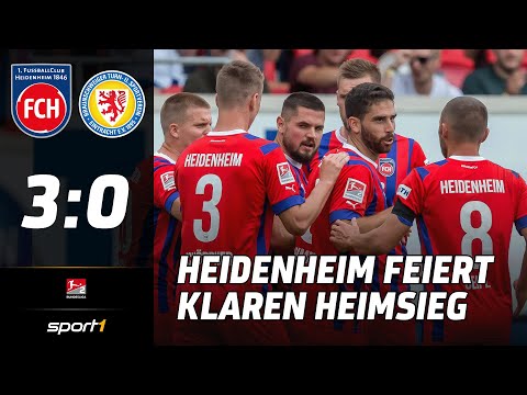 1. FC Heidenheim -  Braunschweig 3:0 | Highlights 2.Bundesliga 2.Spieltag | SPORT1