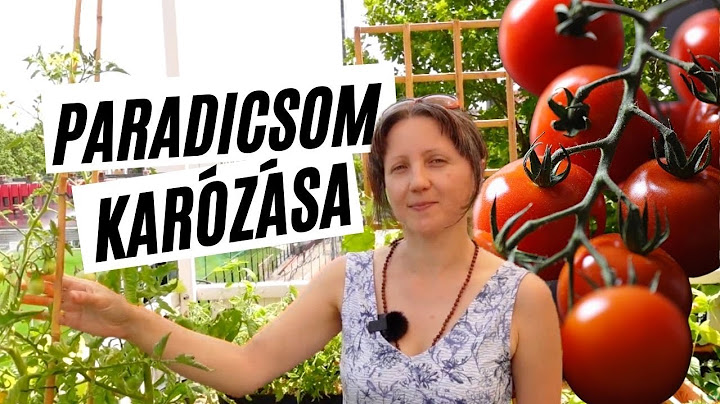 Paradicsom karózása, kötözése  - magaságyás - balkonkertészkedés  I  Kreatív Farmer