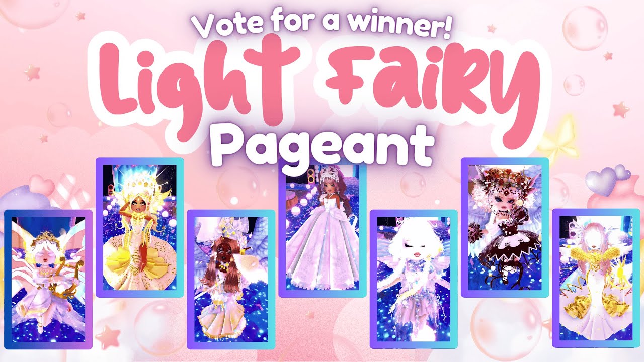 ☀️Light Fairy Showdown☀️ Who will YOU vote to win?? Light Fairy Pageant Finale in Royale High