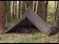 Amazing Poncho + Shelter for Bushcraft Survival