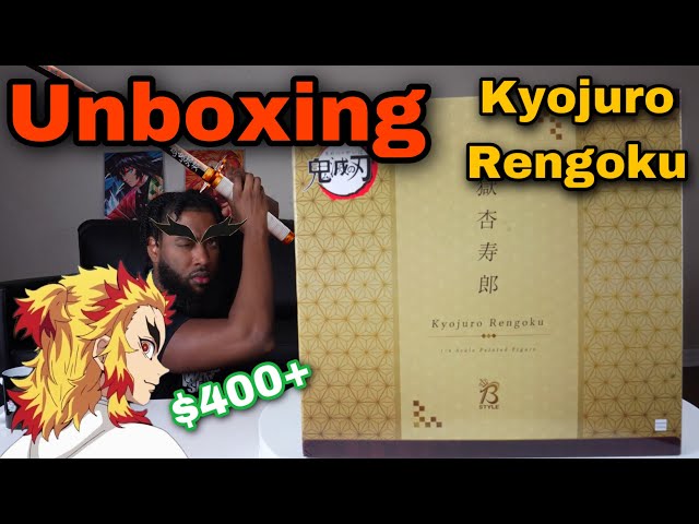 Demon Slayer Unboxing | Huge!! Rengoku Kyojuro 1/4 Scale B-Style