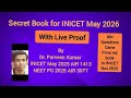 Last 11 Days Strategy for INICET May 2026