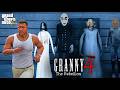 GTA V : Franklin & Shinchan Trapped Inside the NEW Granny Horror House ! in Telugu