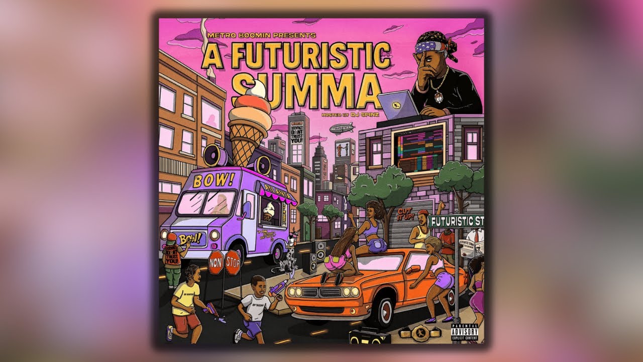 Metro Boomin, DJ Spinz - A Futuristic Summa (Full Album)
