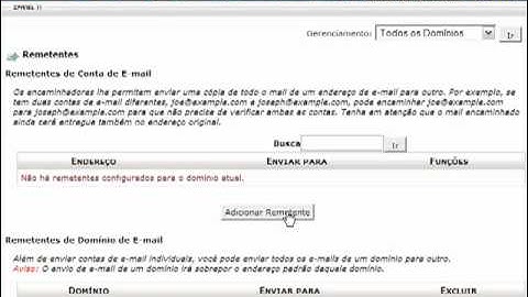 Hotel da WEB - Redirecionando os email´s - cPanel
