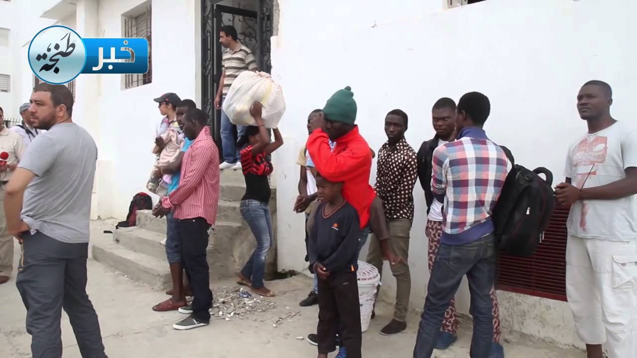 إخلاء المساكن المحتلة من الافارقة من حي