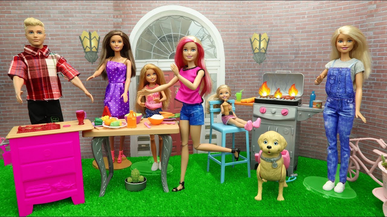barbie doll bbq