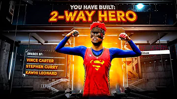 NEW "2-WAY HERO" BUILD is the BEST BUILD on NBA2K23! 100 DRIVING DUNK "DO IT ALL"  BUILD IS INSANE!