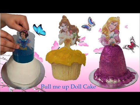 Pull me up Doll Cake Tutorial | Tsunami Cake | Cake Decoration - YouTube