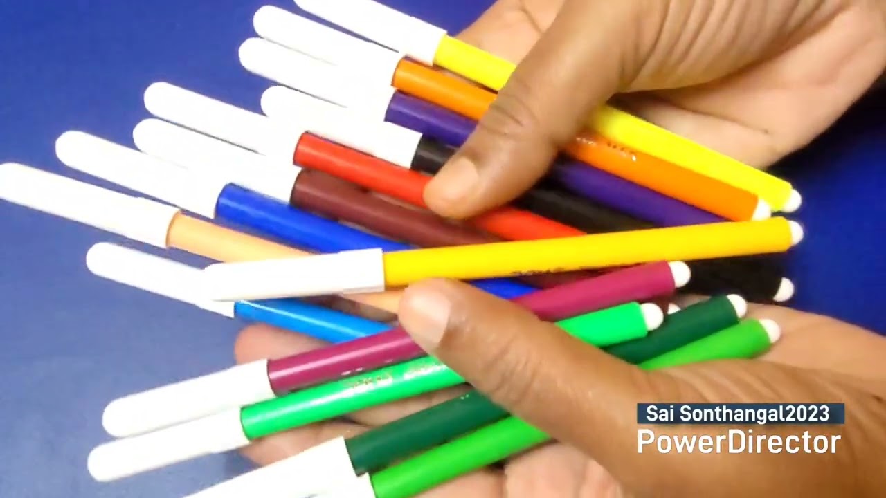 DOMS Sketch Max / water colour pens / Sketch colour pens / Drawing /Art 