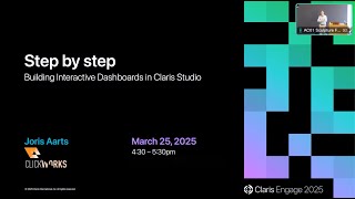 Day 1 [Aarts J] Step-by-Step: Building Interactive Dashboards in Claris Studio