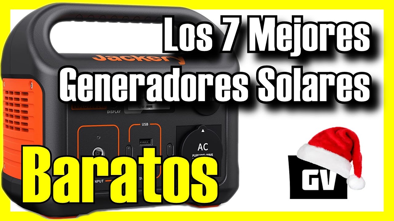 Los mejores generadores eléctricos solares
