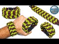 How to Make a Paracord Bracelet Alternating Conundrum Knot Tutorial DIY