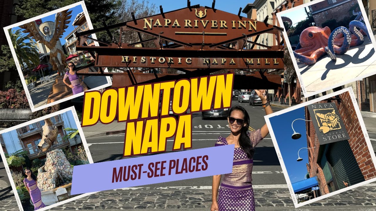 Exploring the Charms of Downtown Napa, CA | A Taste of Wine Country