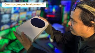 Cuantos juegos le alcanzan a un Xbox Series S?