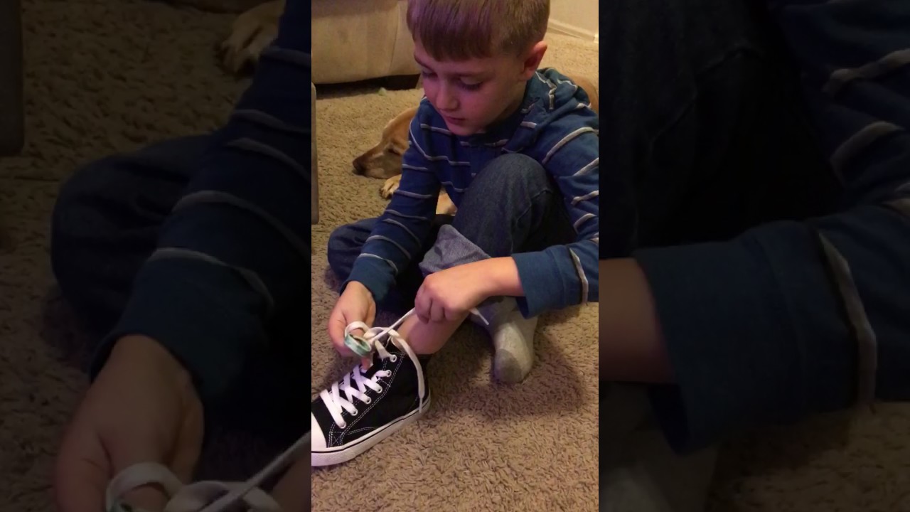 How to teach your child to easily tie their shoes 