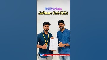 Software Testing Training in Chennai | Besant Technologies Placement | Software Test Engineer 3LPA