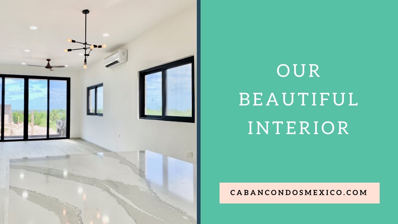 Inside Tour of Our Ocean Front Condos in Yucatan, Mexico