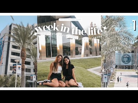 LAST FULL WEEK AS A FIRST YEAR @ CAL STATE FULLERTON (CSUF) | GETTING SICK & CLASSES GOING ONLINE