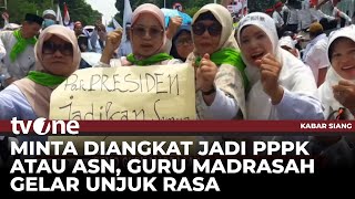 Guru Madrasah Menuntut Minta Diangkat Menjadi Pppk Atau Asn Tvone