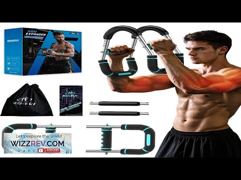 RENRUI Twister Arm Trainer Adjustable 5 Resistance Levels 40 130 lbs Chest