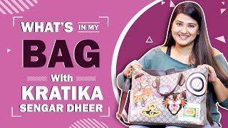 What’s In My Bag With Kratika Sengar Dheer | Bag Secrets Revealed